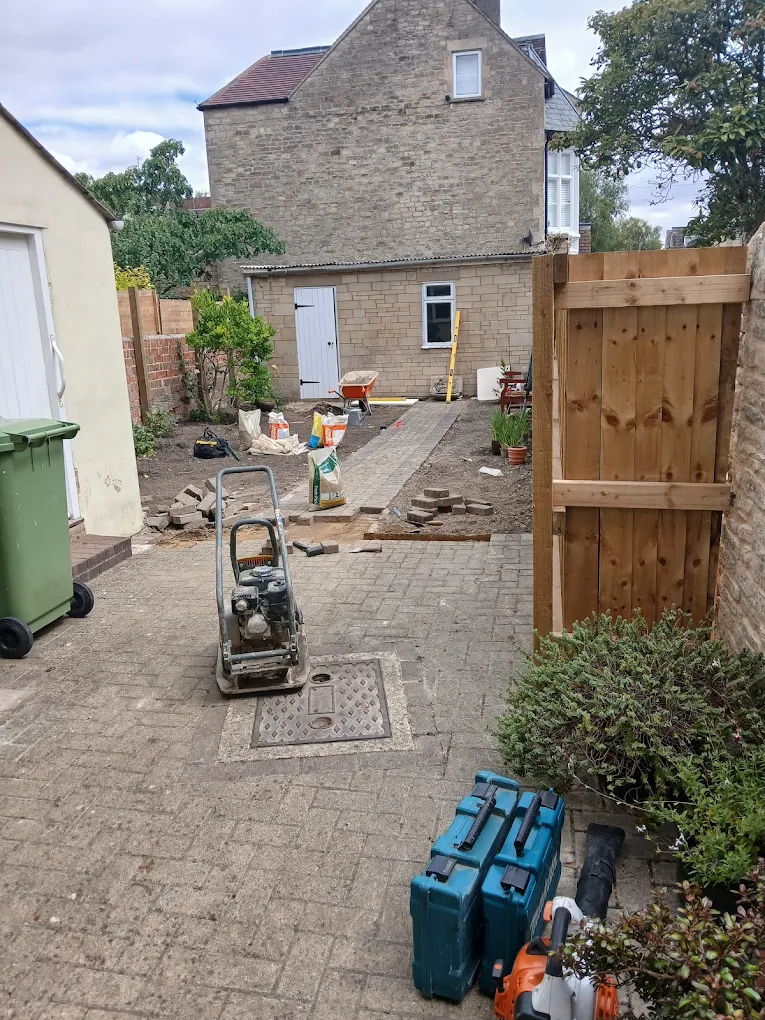 Block paving & fencing